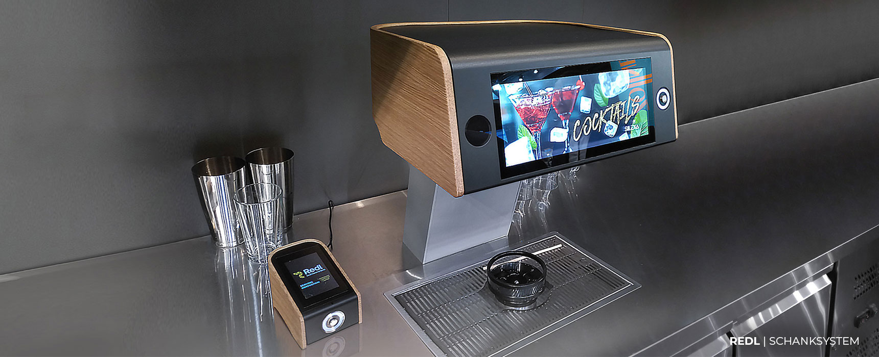 Redl Schankanlagen-System "SILEXA" eingebaut