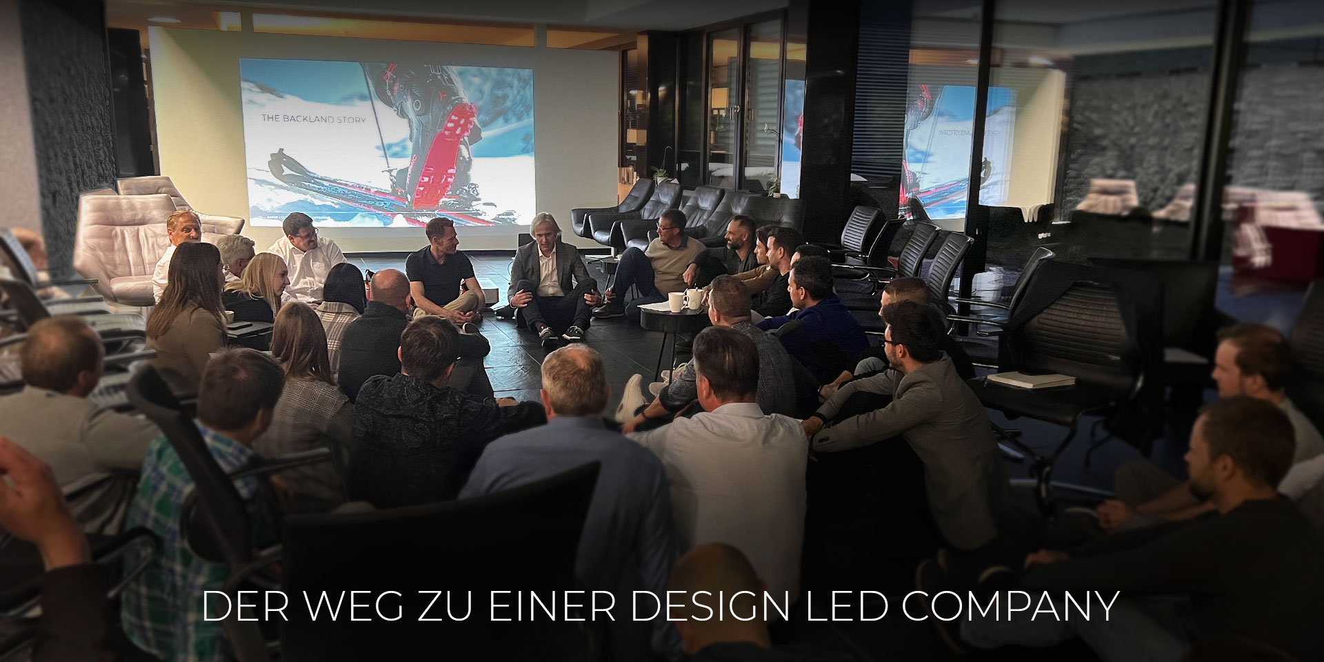 Foto einer Consulting-Workshop-Situation: der Weg zu einer Design-Led Company